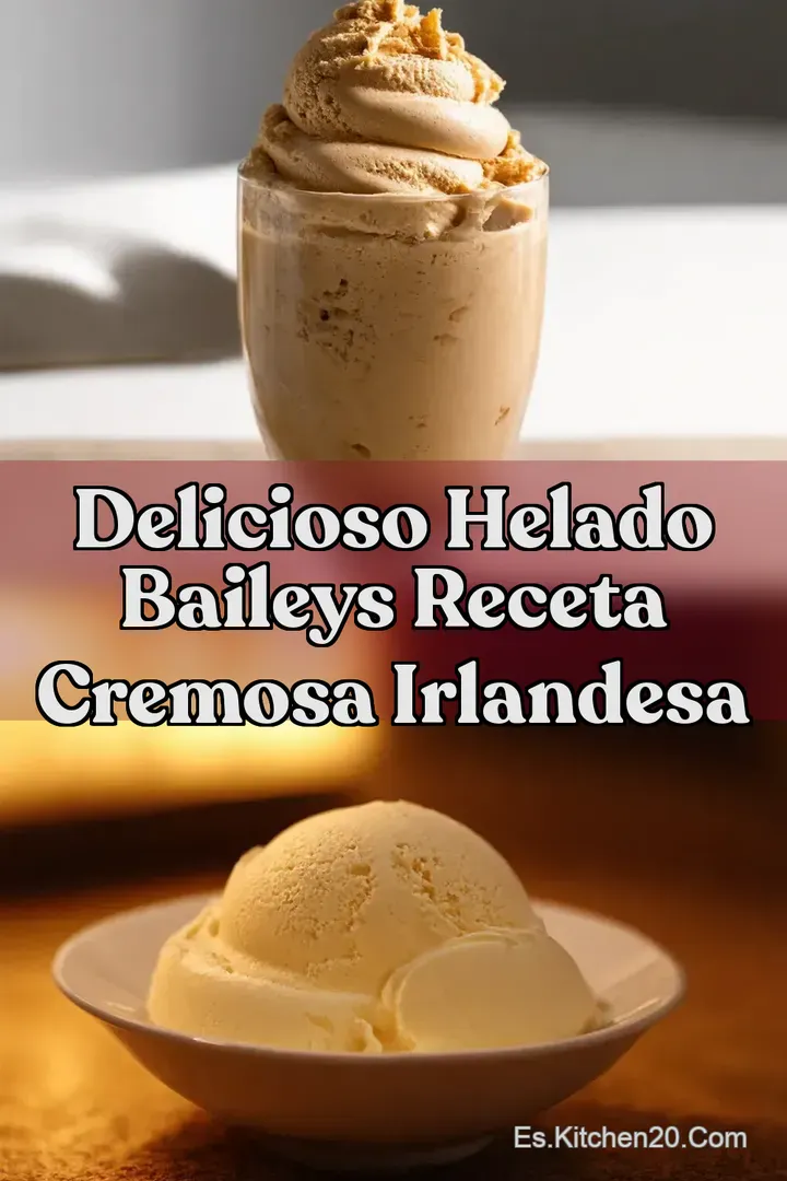 Delicioso Helado Baileys Receta Cremosa Irlandesa