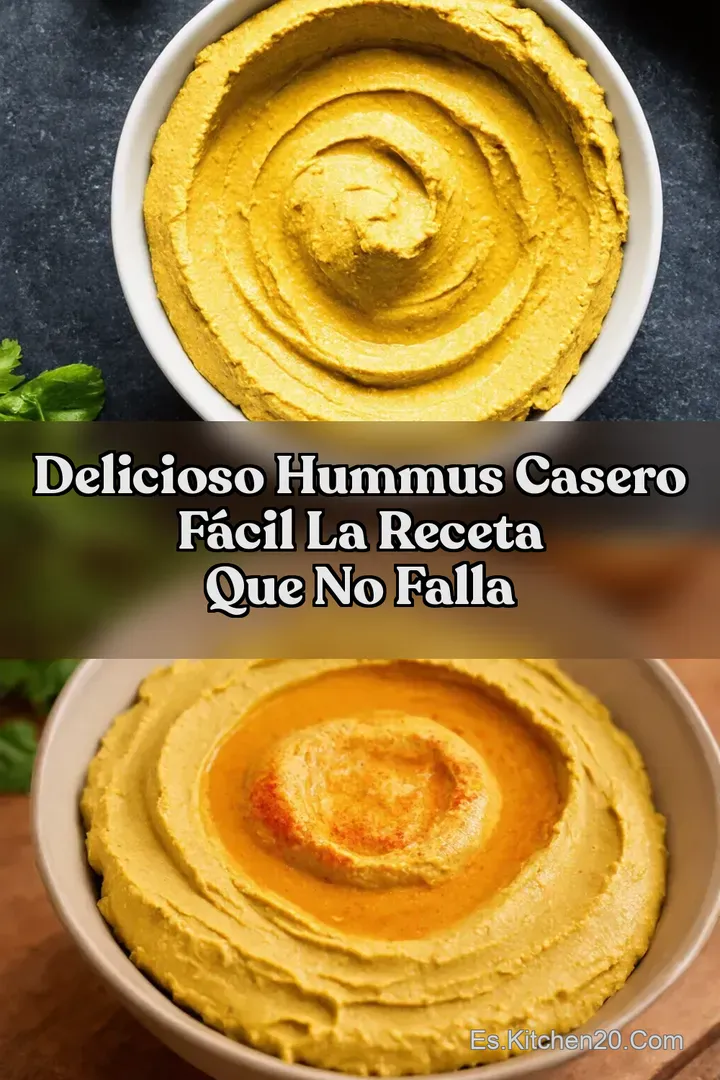 Delicioso Hummus Casero F&aacute;cil La Receta Que No Falla