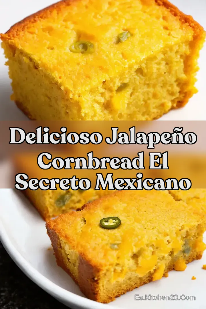 Delicioso Jalape&ntilde;o Cornbread El Secreto Mexicano