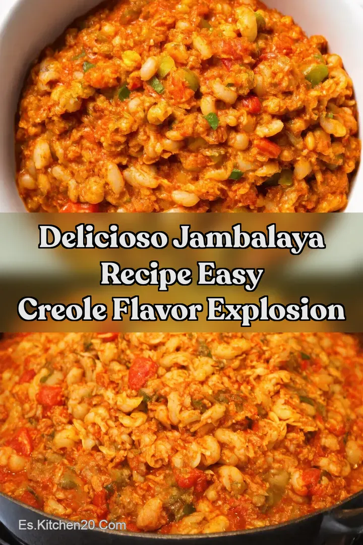 Delicioso Jambalaya Recipe Easy Creole Flavor Explosion
