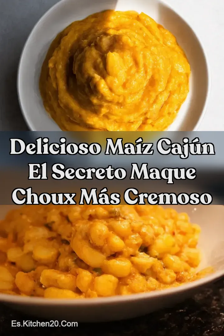 Delicioso Ma&iacute;z Caj&uacute;n El Secreto Maque Choux M&aacute;s Cremoso
