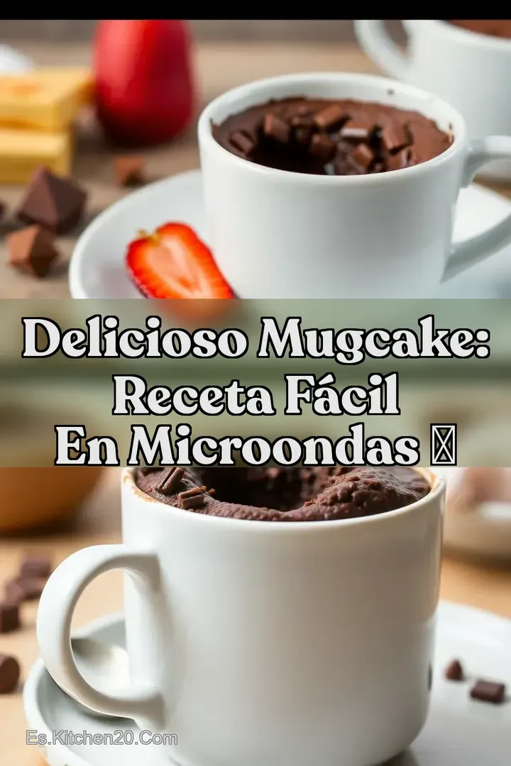 Delicioso Mugcake: Receta F&Aacute;CIL en Microondas ✨