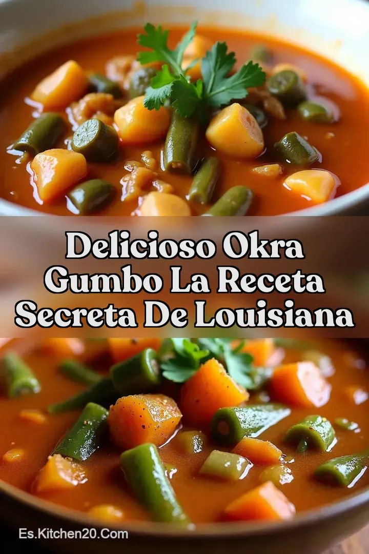 Delicioso Okra Gumbo La Receta Secreta de Louisiana