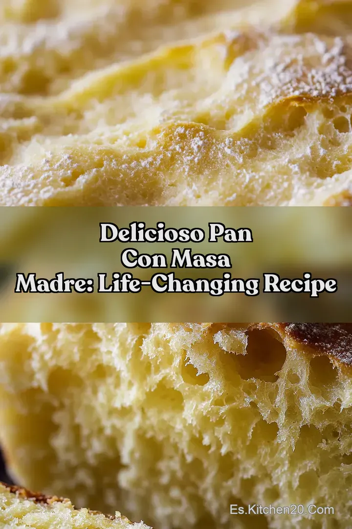 Delicioso Pan Con Masa Madre: Life-Changing Recipe