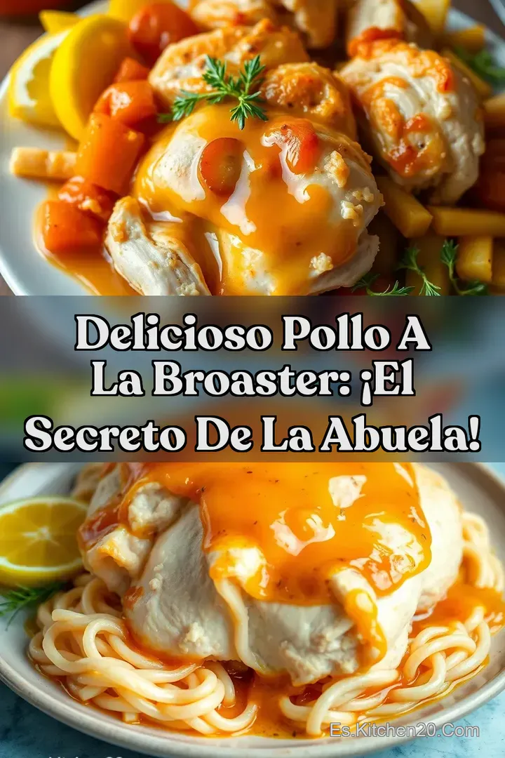 Delicioso Pollo a la Broaster: &iexcl;El Secreto de la Abuela!