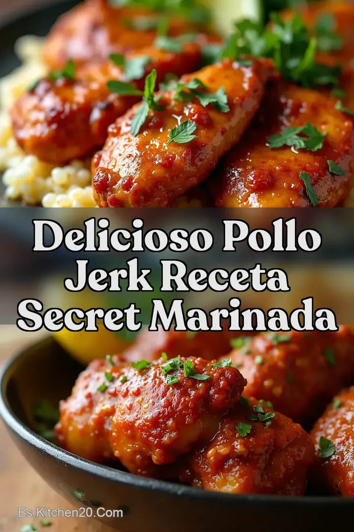 Delicioso Pollo Jerk Receta Secret Marinada