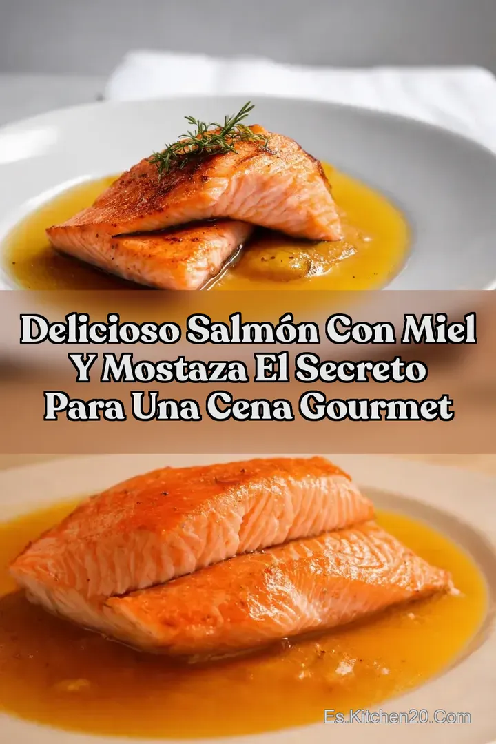 Delicioso Salm&oacute;n con Miel y Mostaza El Secreto Para Una Cena Gourmet