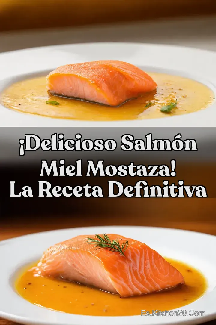 &iexcl;Delicioso Salm&oacute;n miel mostaza! La Receta Definitiva