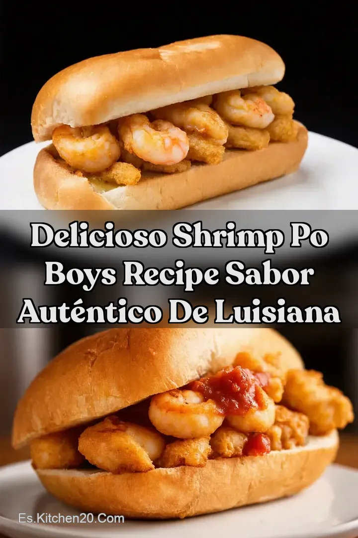 Delicioso Shrimp Po Boys Recipe Sabor Aut&eacute;ntico de Luisiana
