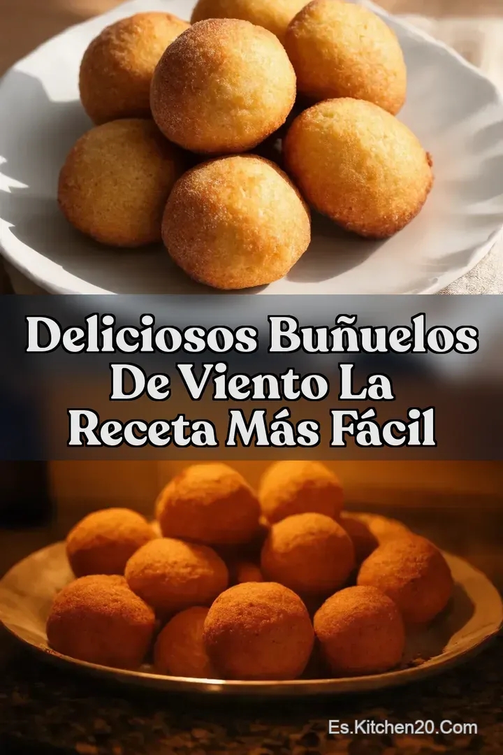 Deliciosos Bu&ntilde;uelos de Viento La Receta M&aacute;s F&aacute;cil