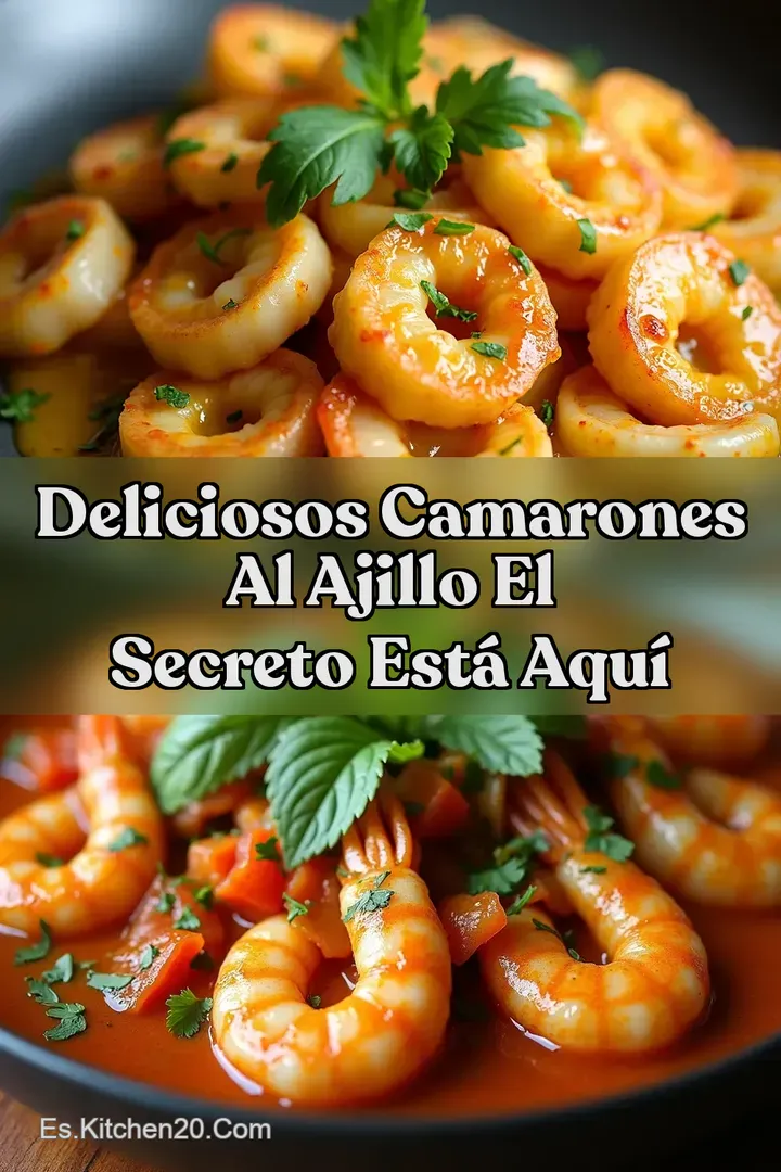 Deliciosos Camarones Al Ajillo El Secreto Est&aacute; Aqu&iacute;