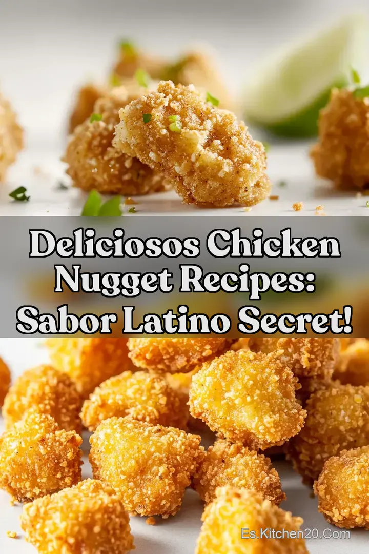 Deliciosos Chicken Nugget Recipes: Sabor Latino Secret!