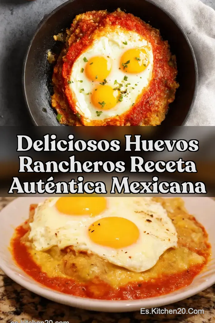 Deliciosos Huevos Rancheros Receta Aut&eacute;ntica Mexicana