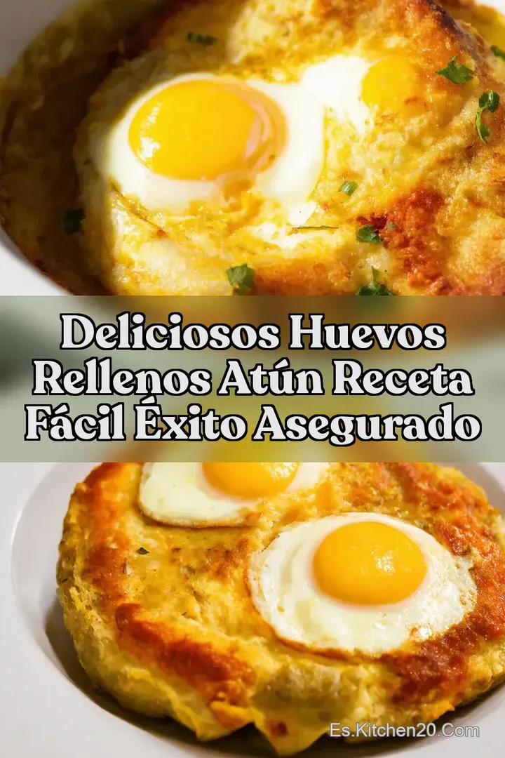 Deliciosos Huevos Rellenos At&uacute;n Receta F&aacute;cil &Eacute;xito Asegurado