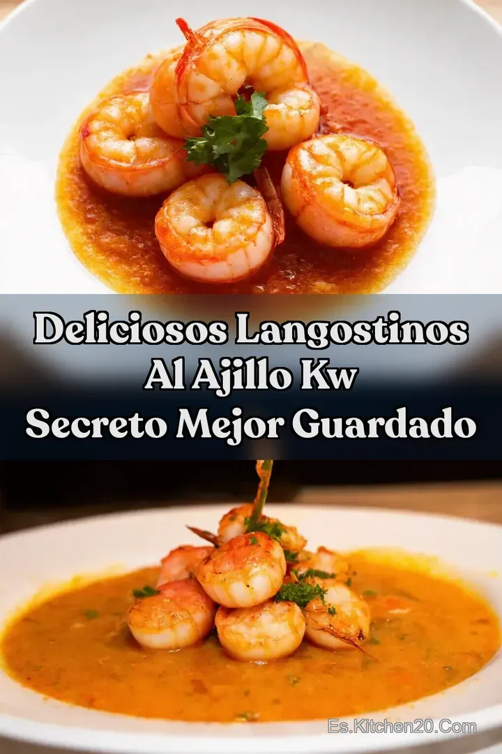Deliciosos Langostinos al Ajillo kw Secreto Mejor Guardado