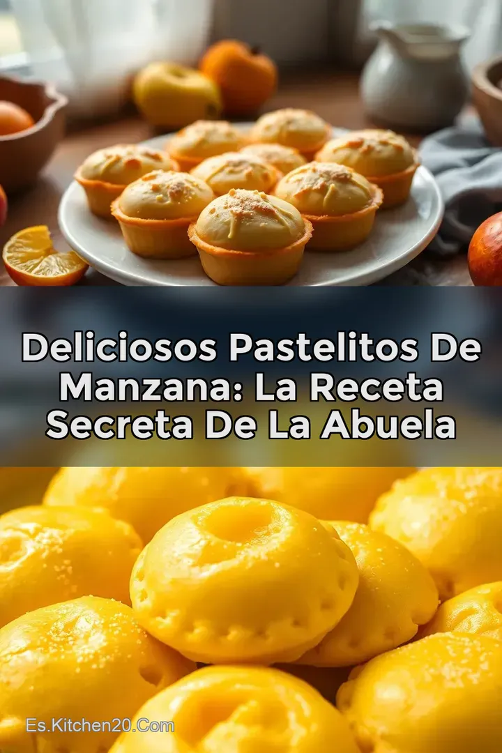 Deliciosos Pastelitos de Manzana: La Receta Secreta de la Abuela