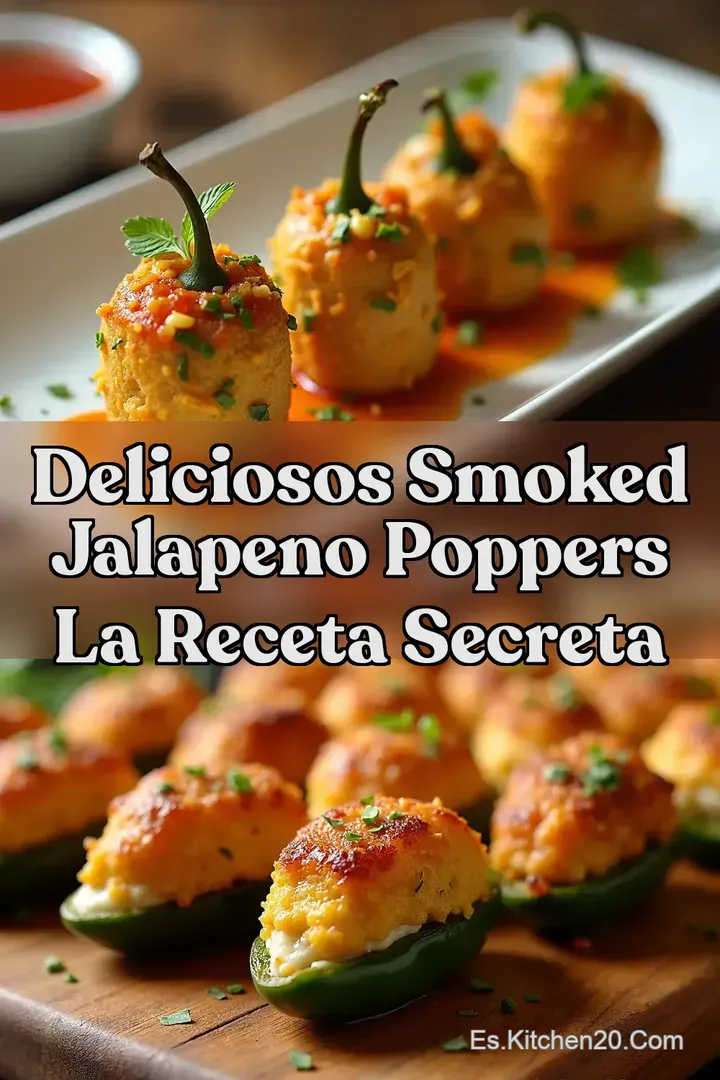Deliciosos Smoked Jalapeno Poppers La Receta Secreta