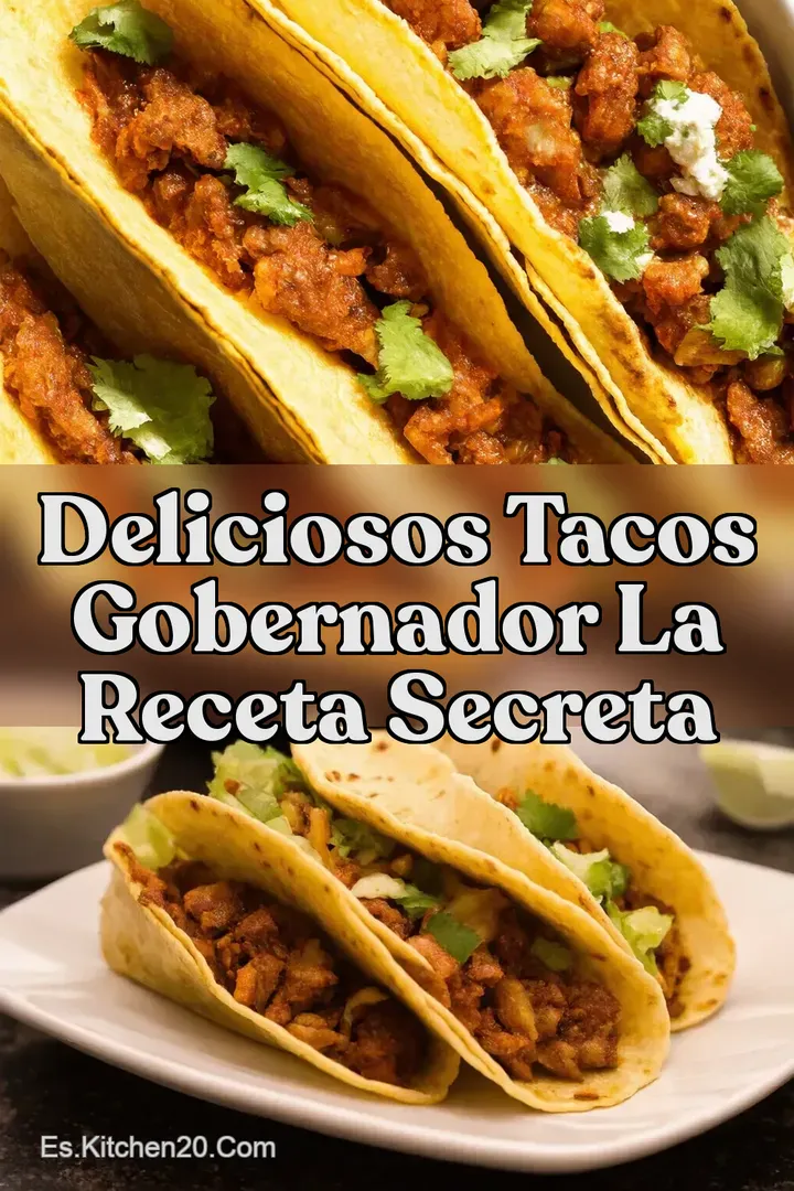 Deliciosos Tacos Gobernador La Receta Secreta