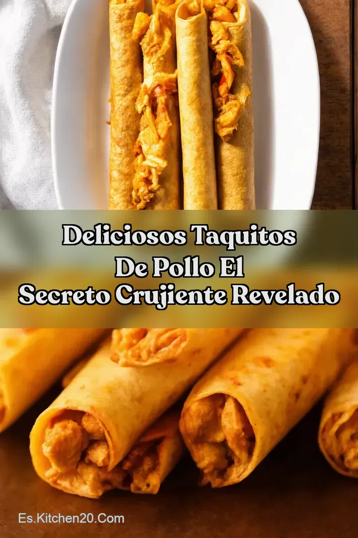 Deliciosos Taquitos De Pollo El Secreto Crujiente Revelado