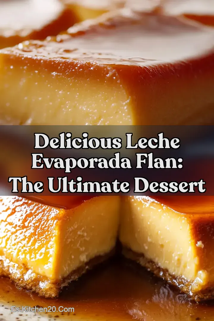 Delicious Leche Evaporada Flan: The Ultimate Dessert