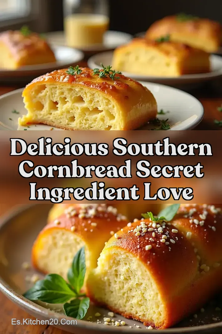 Delicious Southern Cornbread Secret Ingredient LOVE