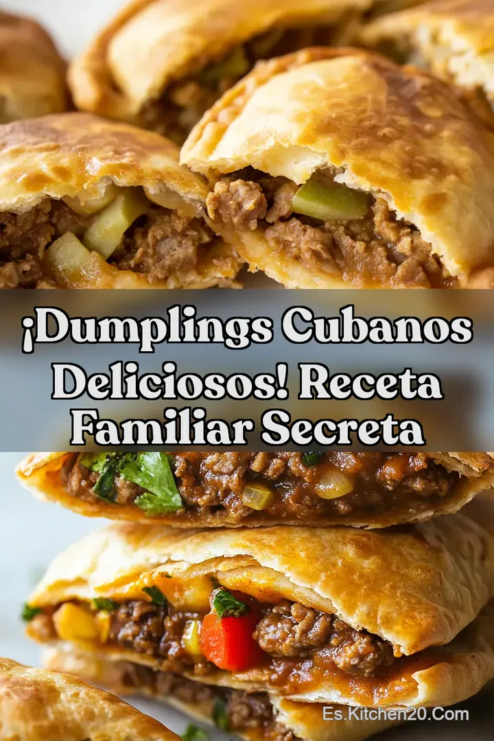 &iexcl;Dumplings Cubanos Deliciosos! Receta Familiar Secreta