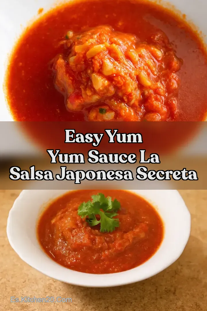 Easy Yum Yum Sauce La Salsa Japonesa Secreta