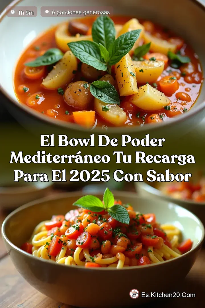 El Bowl de Poder Mediterr&aacute;neo Tu Recarga para el 2025 con Sabor