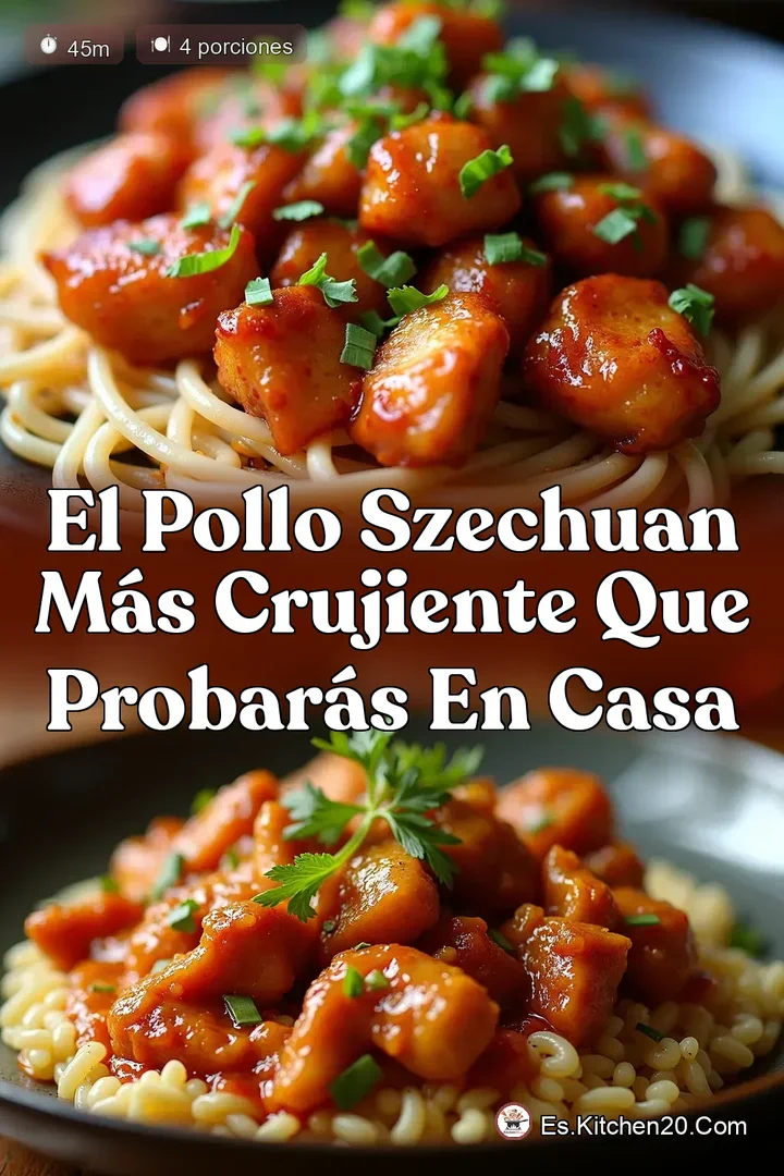 El Pollo Szechuan M&aacute;s Crujiente que Probar&aacute;s en Casa
