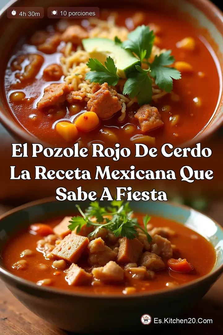 El Pozole Rojo de Cerdo La Receta Mexicana que Sabe a Fiesta