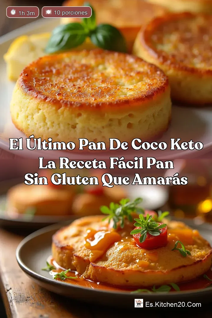 El &Uacute;ltimo Pan De Coco Keto La Receta F&aacute;cil Pan Sin Gluten que Amar&aacute;s
