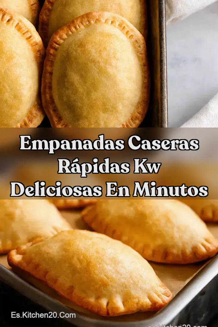 Empanadas Caseras R&aacute;pidas kw Deliciosas en Minutos