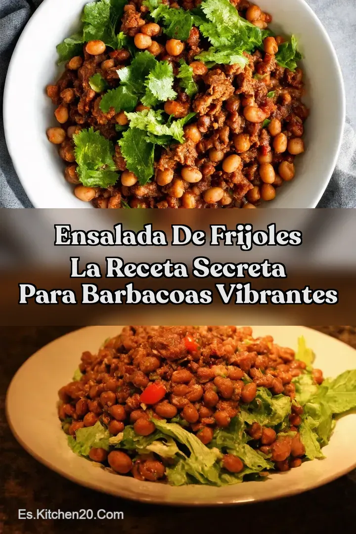 Ensalada de Frijoles La Receta Secreta para Barbacoas Vibrantes