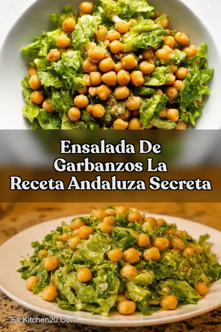Ensalada de Garbanzos La Receta Andaluza Secreta