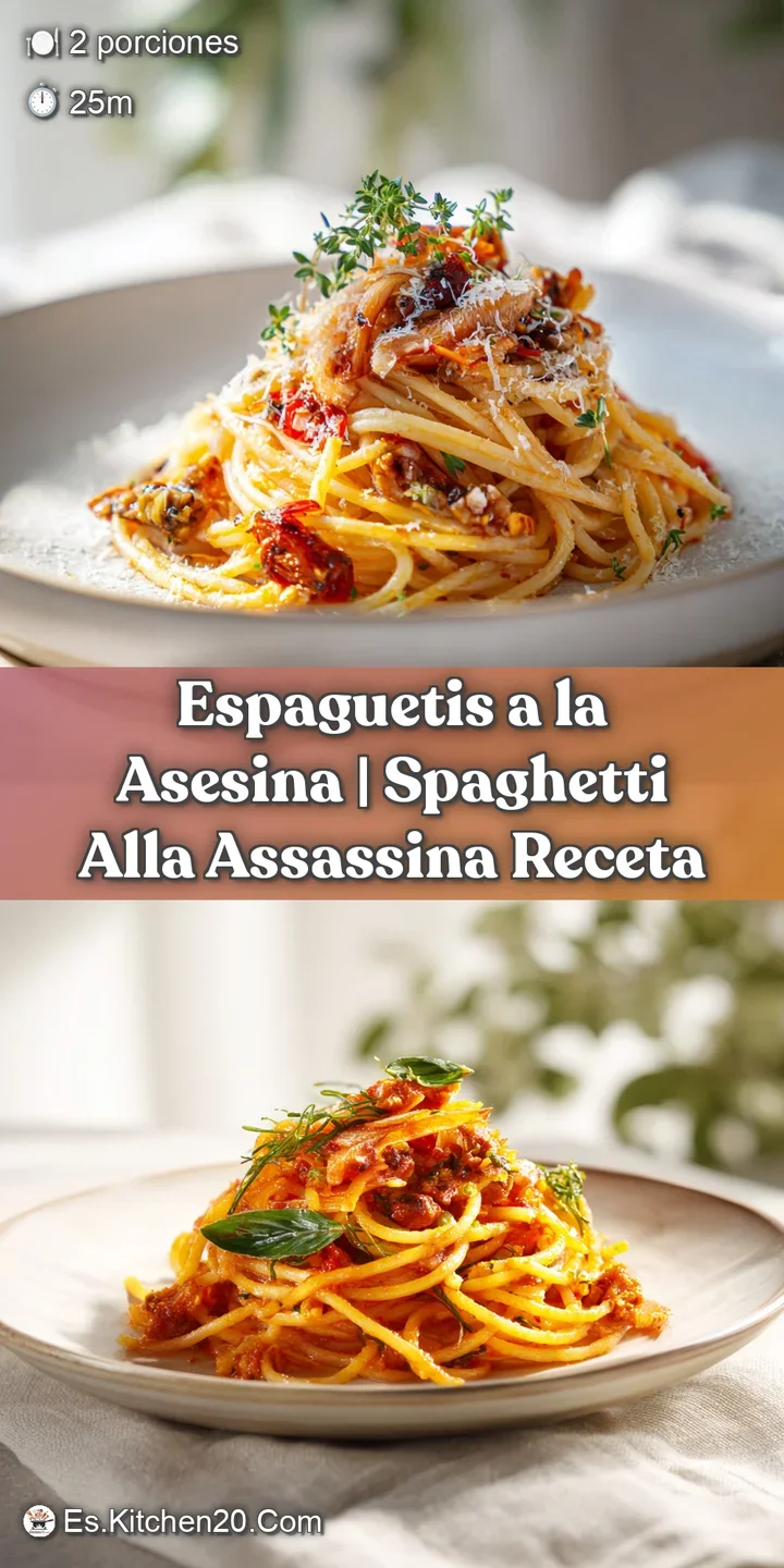 A close-up of al dente spaghetti tangled in a glossy, vibrant red tomato sauce with hints of garlic and herbs.