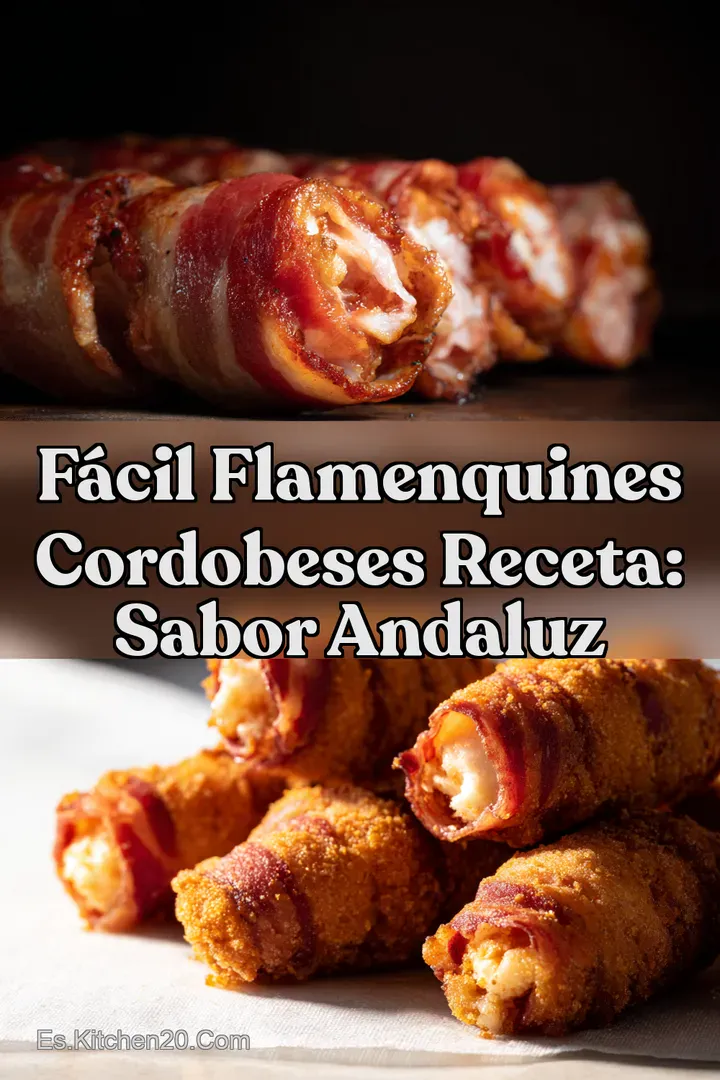F&aacute;cil Flamenquines Cordobeses Receta: Sabor Andaluz