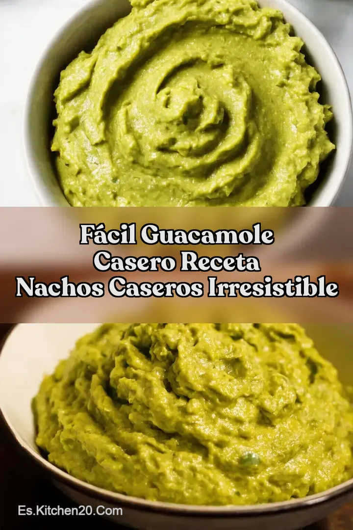 F&aacute;cil Guacamole Casero Receta Nachos Caseros Irresistible