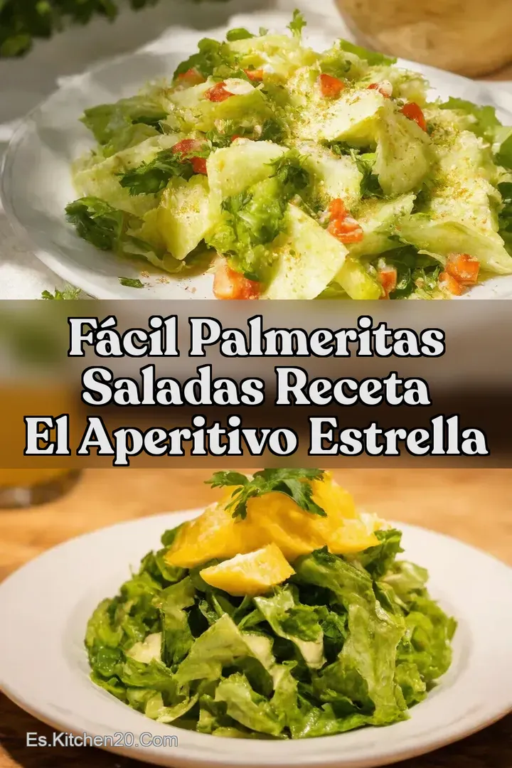 F&aacute;cil Palmeritas Saladas Receta El Aperitivo Estrella