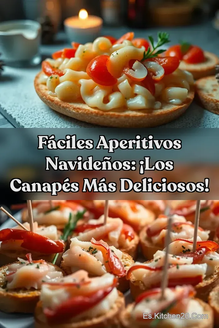 F&aacute;ciles Aperitivos Navide&ntilde;os: &iexcl;Los Canap&eacute;s M&aacute;s Deliciosos!