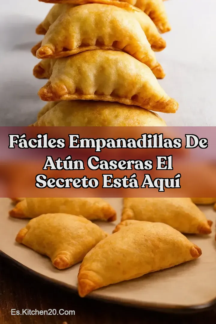 F&aacute;ciles Empanadillas de at&uacute;n caseras El Secreto est&aacute; Aqu&iacute;