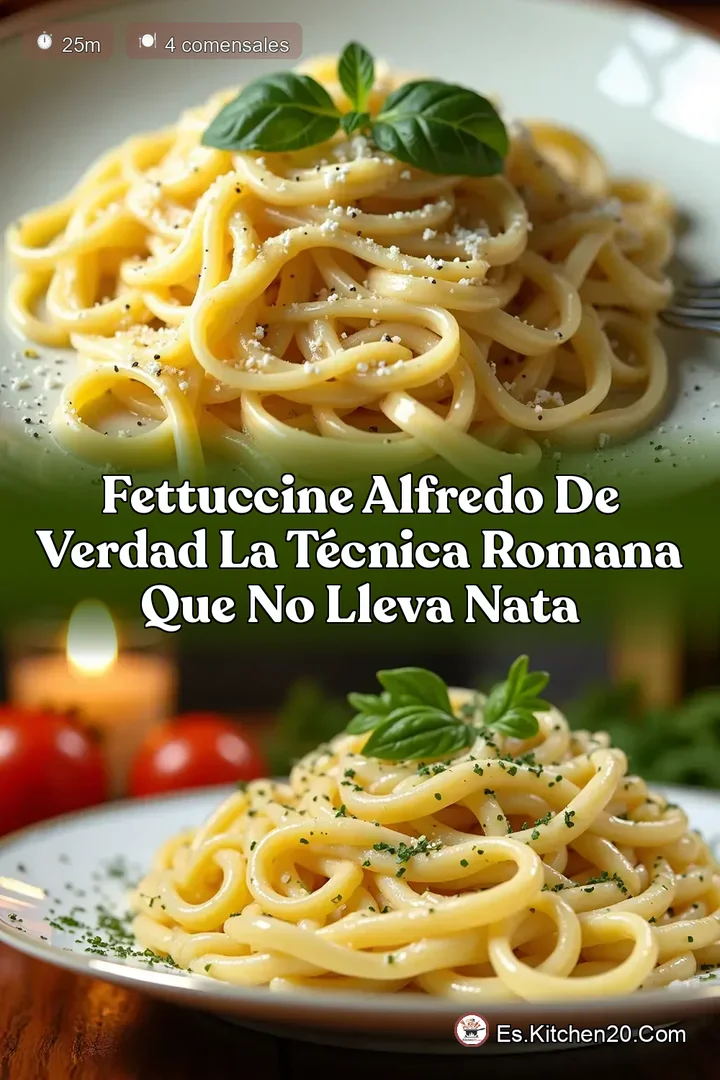 Fettuccine Alfredo de Verdad La T&eacute;cnica Romana que No Lleva Nata