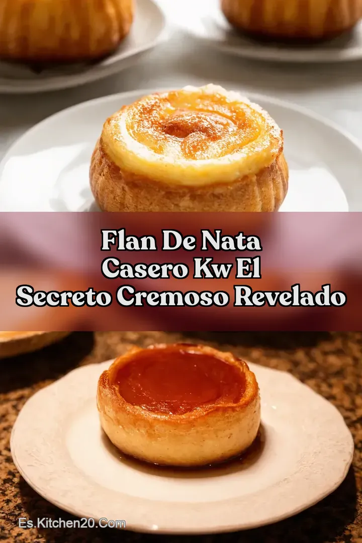 Flan de Nata Casero kw El Secreto Cremoso Revelado