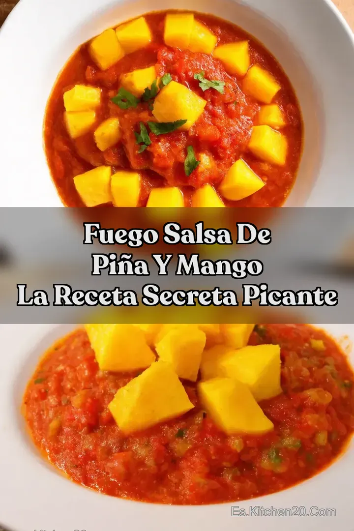 Fuego Salsa de Pi&ntilde;a y Mango La Receta Secreta Picante