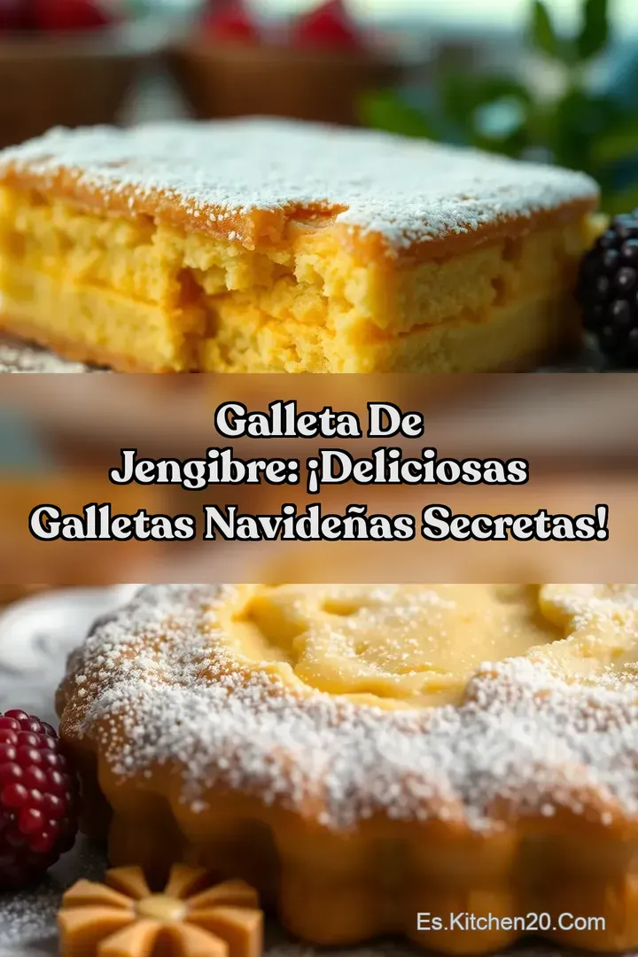 Galleta de Jengibre: &iexcl;Deliciosas Galletas Navide&ntilde;as Secretas!