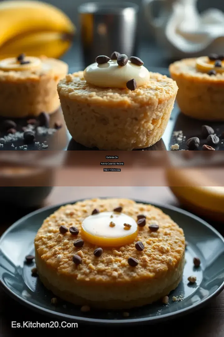 Galletas de Avena Caseras: Receta F&aacute;cil y Deliciosa