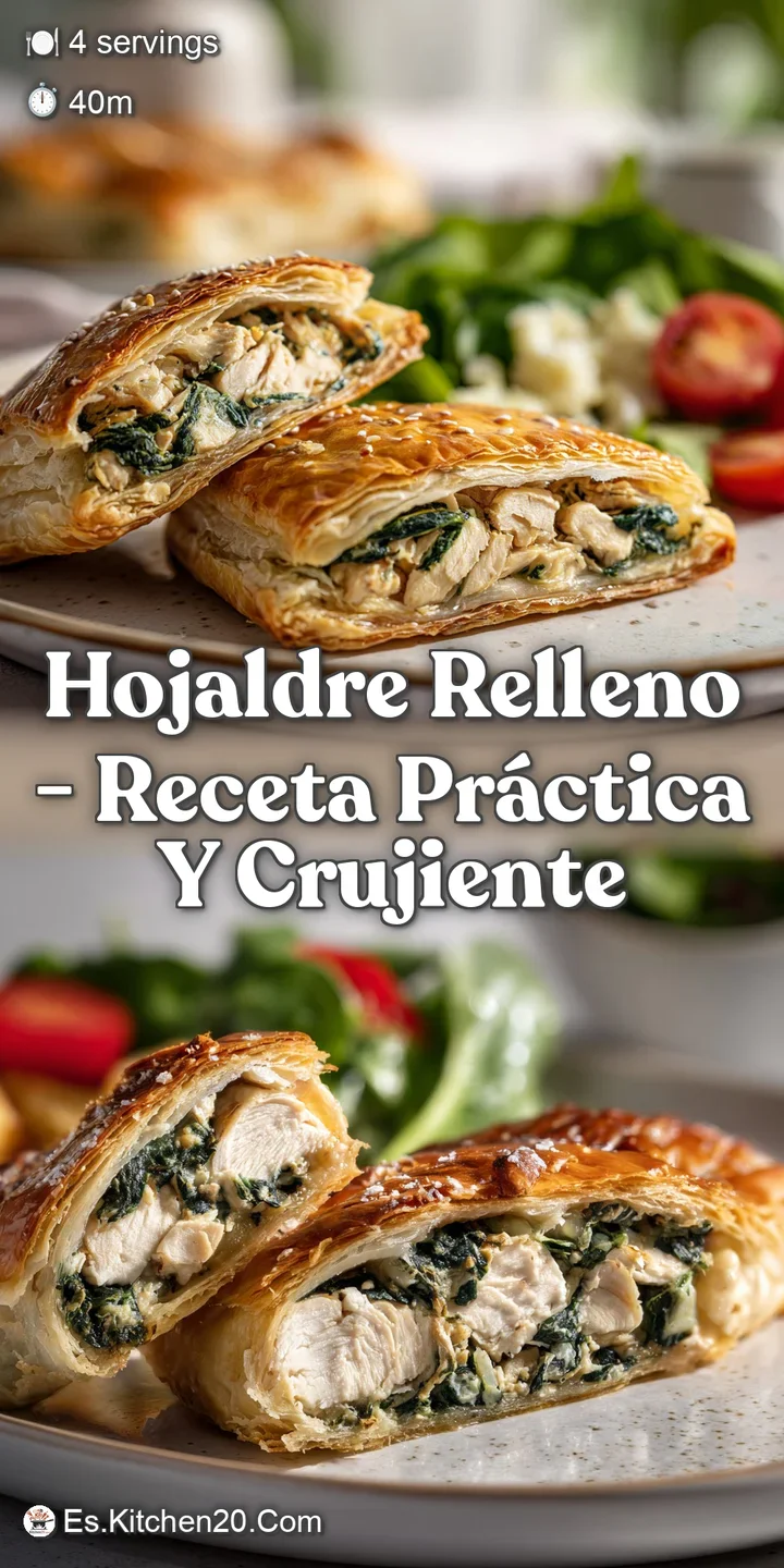 Close-up of the flaky pastry, revealing a soft, creamy interior. The crust's golden hue and texture are utterly tempting.