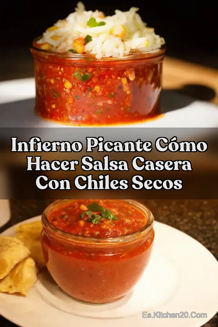 Infierno Picante C&oacute;mo Hacer Salsa Casera con Chiles Secos
