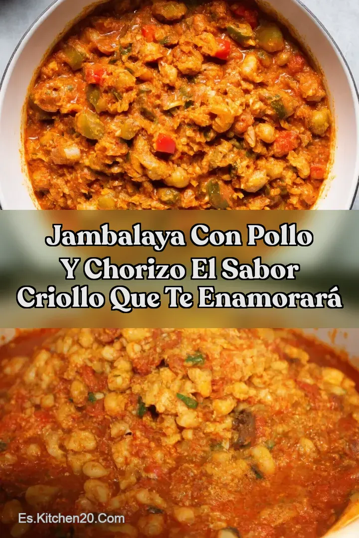 Jambalaya Con Pollo y Chorizo El Sabor Criollo Que Te Enamorar&aacute;