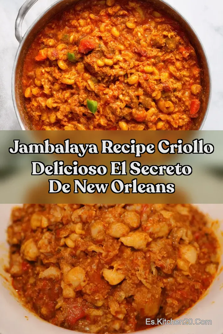 Jambalaya Recipe Criollo Delicioso El Secreto de New Orleans