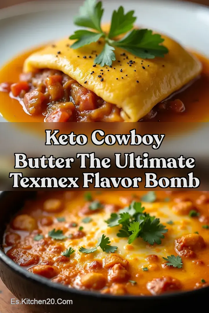 Keto Cowboy Butter The Ultimate TexMex Flavor Bomb